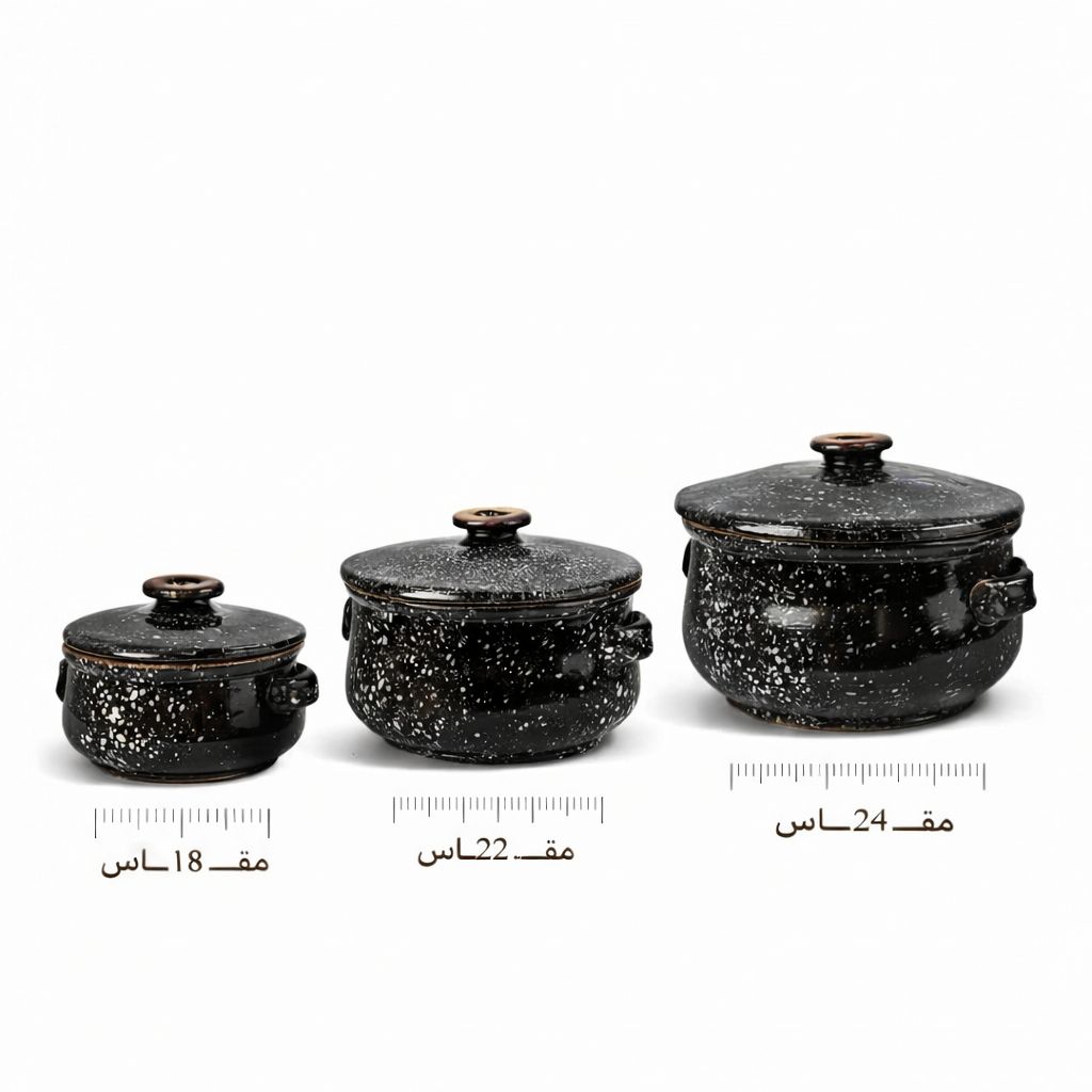 Kazaf 18 - Piece Clay Cookware Set – Black - Kazaf Store
